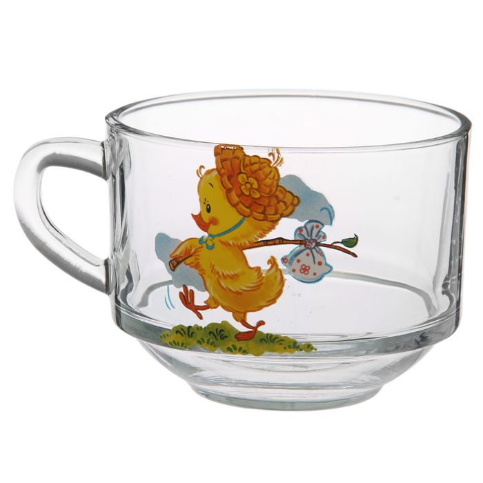 Бульонница 635 мл "Цыплята", цвет МИКС