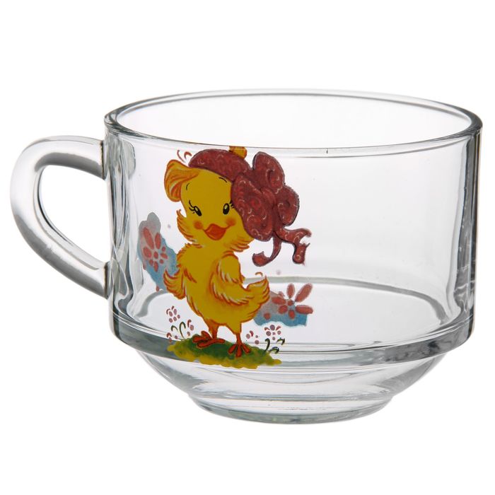 Бульонница 635 мл "Цыплята", цвет МИКС