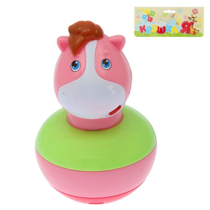 Неваляшка «Лошадка», цвет МИКС