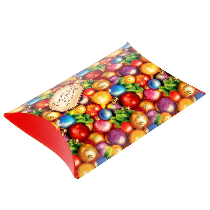 Коробка сборная фигурная «Счастья в Новом году!», 19 х 14 х 4 см