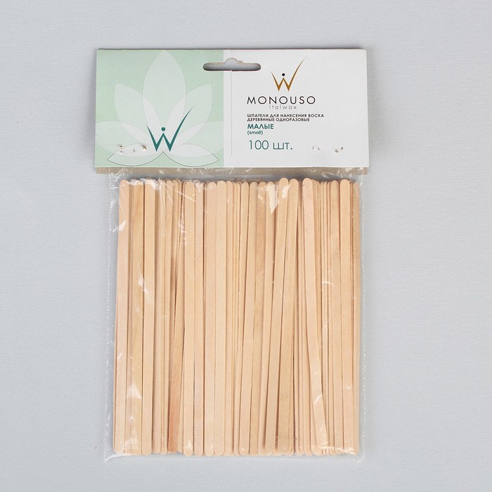 Шпатель для воска, деревянный