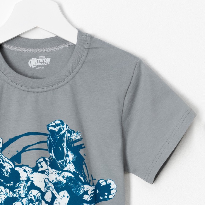 Футболка для мальчиков "Ты не такой, как все", Мстители, рост 134-140 (36) см, 9-10 лет, 100% хлопок