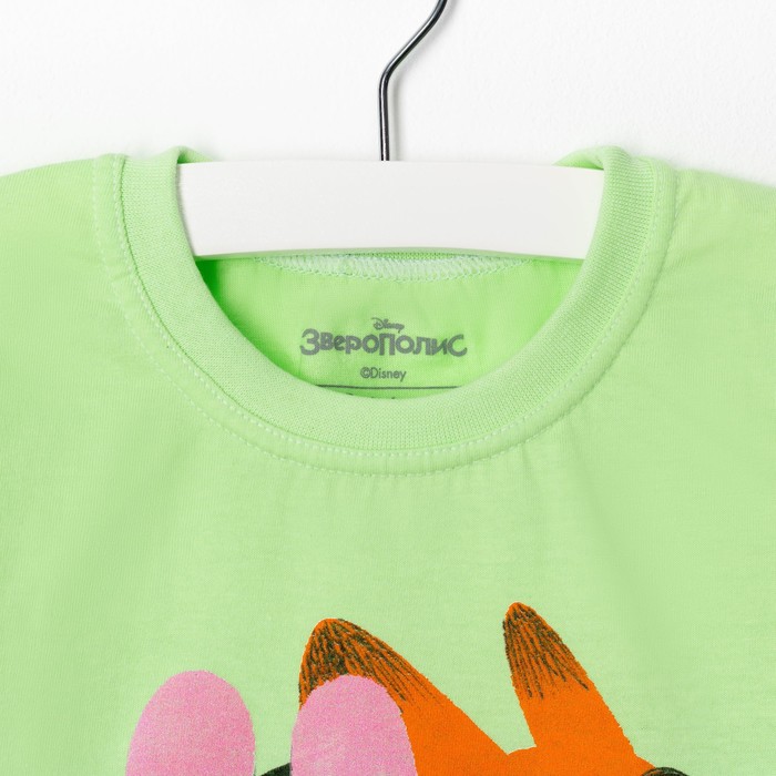 Футболка Зверополис, Дисней, рост 122-128 (34) см, 7-8 лет, 100% хлопок