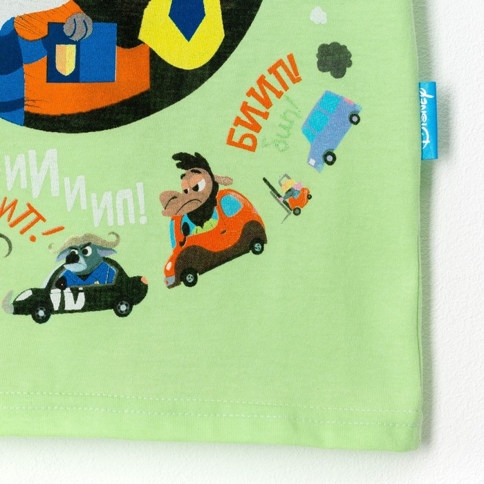 Футболка Зверополис, Дисней, рост 122-128 (34) см, 7-8 лет, 100% хлопок