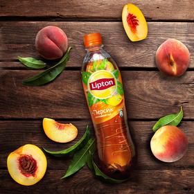 

Холодный чай Lipton Персик, 0,5 л