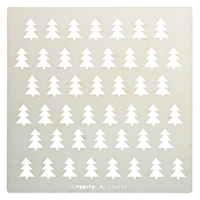 Трафарет "Ёлочки"