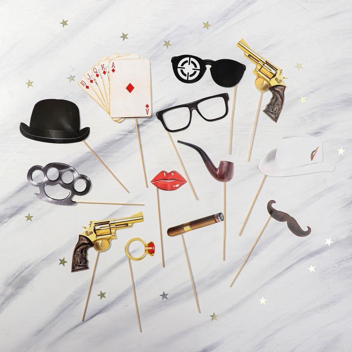 Набор фотобутафории "Гангстеры"