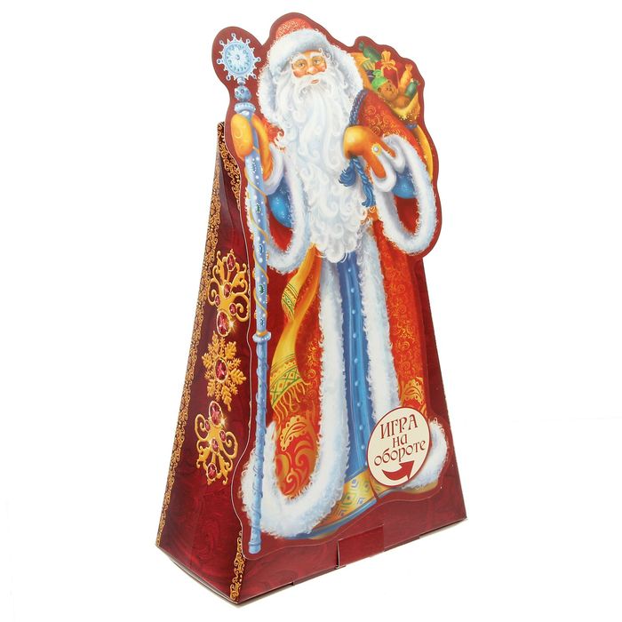 Коробка складная «Подарок от Деда Мороза», 15,5 х 24 х 8 см