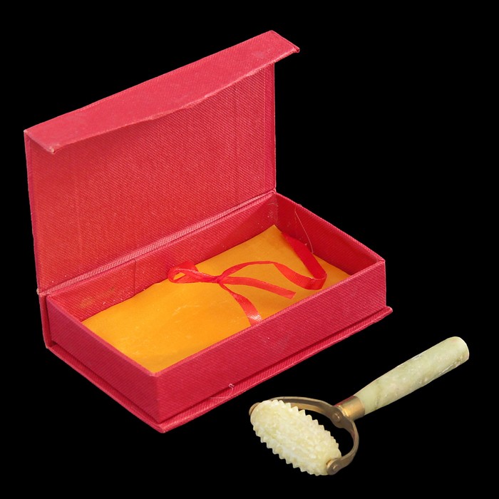 Массажер "Ёж", размер М, нефрит, без упаковки