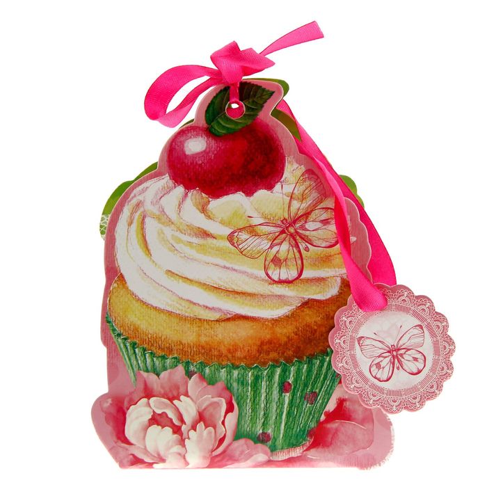 Домик для чайных пакетиков без европодвеса "Сладкого настроения"