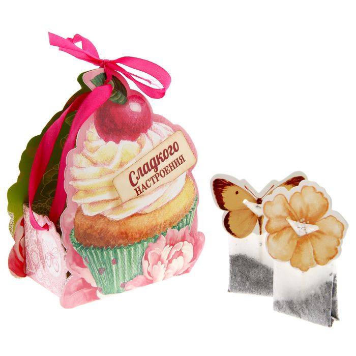 Домик для чайных пакетиков без европодвеса "Сладкого настроения"