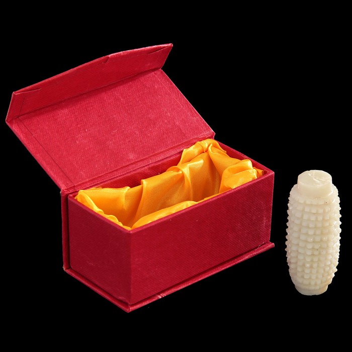 Массажер-валик "Ёж" размер S, нефрит, без упаковки