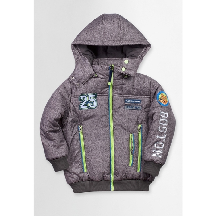 Куртка для мальчика, возраст 4 года. цвет серый