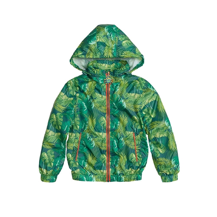 Ветровка для мальчика, возраст 2 года, принт джунгли