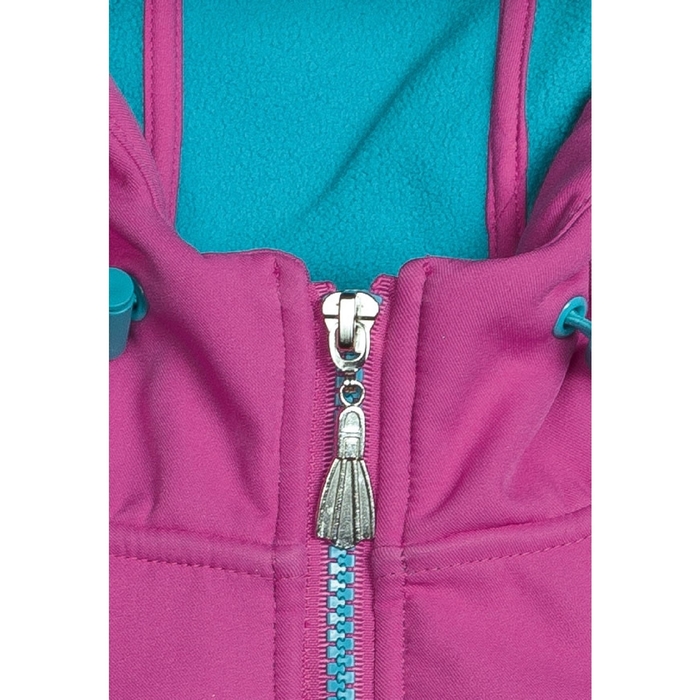 Ветровка для девочки, возраст 14 лет, цвет розовый