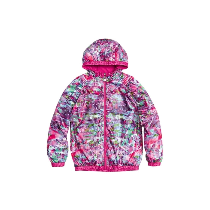 Ветровка для девочки, возраст 14 лет, цвет розовый