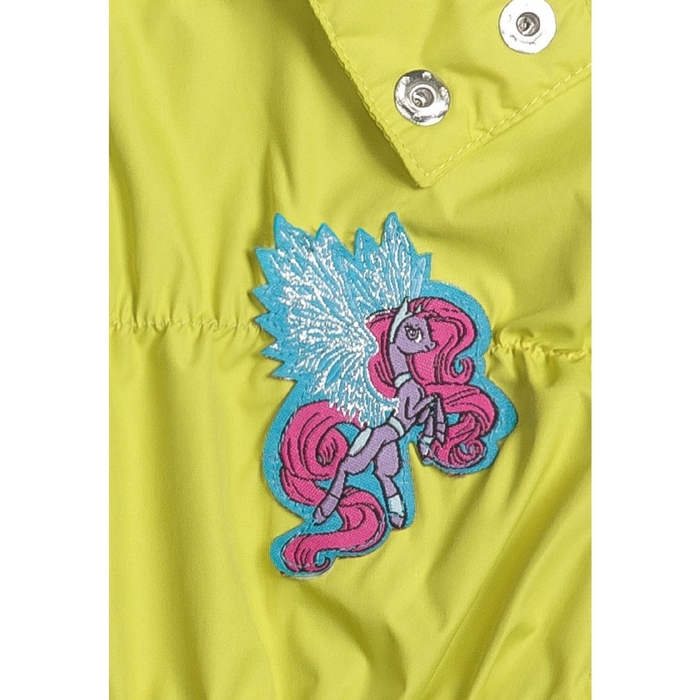 Плащ для девочки, возраст 3 года, цвет зелёное яблоко