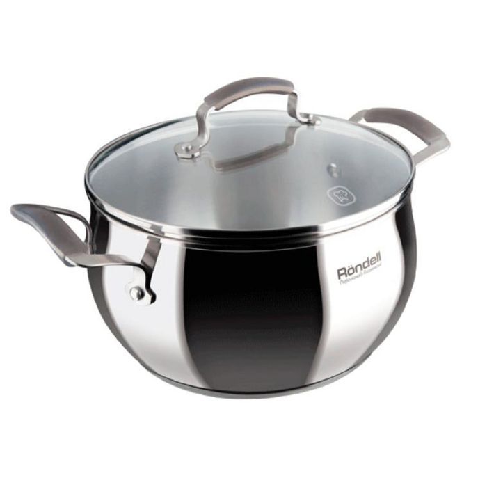 Кастрюля с крышкой d=24 см 5,7 л Charm Rondell