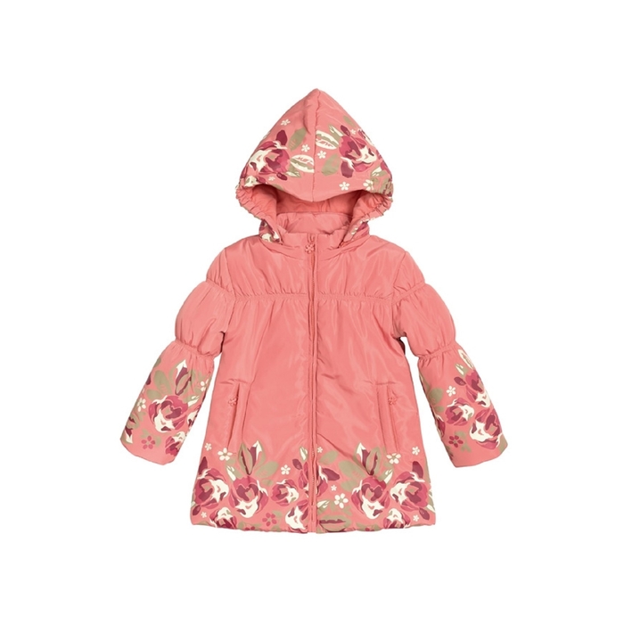 Куртка для девочки, возраст 5 лет, цвет коралловый
