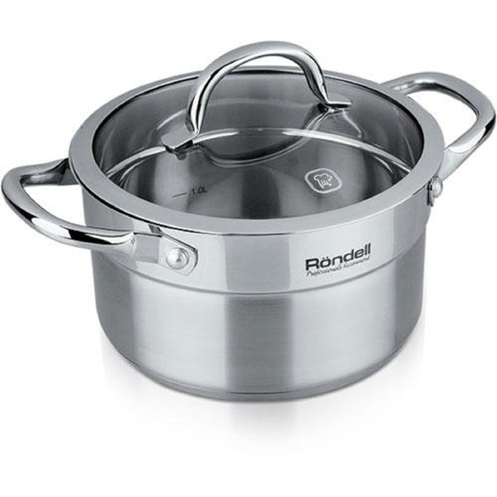 Кастрюля с крышкой 7л, d=24 см Creative Rondell