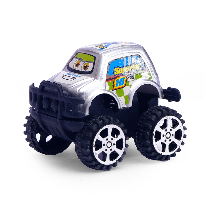 Машина инерционная "Джип с глазками", МИКС