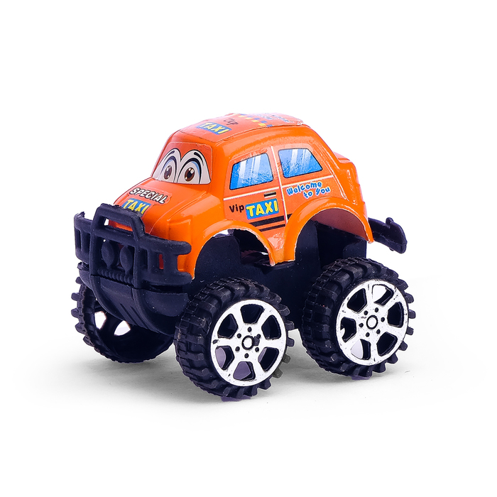 Машина инерционная "Джип с глазками", МИКС