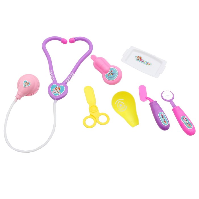 Набор доктора "Маленькая медсеста-2", 7-8 предметов, МИКС