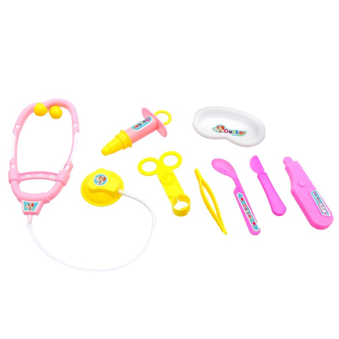Набор доктора "Маленькая медсеста-2", 7-8 предметов, МИКС