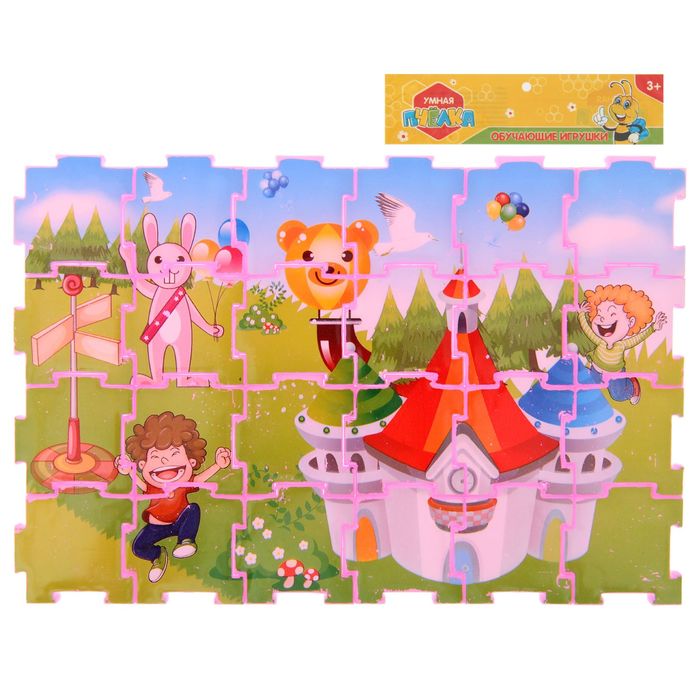 Пазл "Весёлая прогулка", МИКС