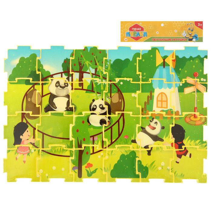 Пазл "Весёлая прогулка", МИКС