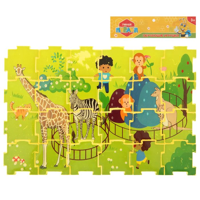 Пазл "Весёлая прогулка", МИКС