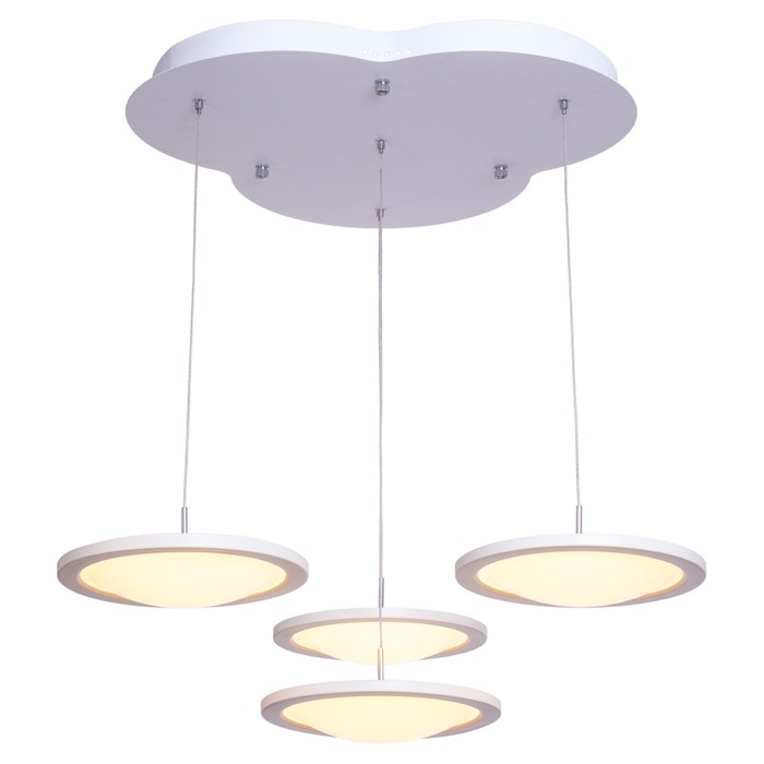 Люстра «Планеты», 4х15Вт LED, цвет белый 1555665