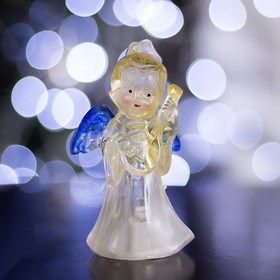 

Игрушка световая "Ангел с гитарой" (батарейки в комплекте) 1 LED, RGB, цветной