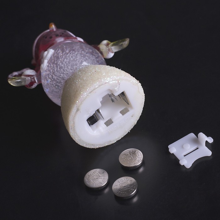 Игрушка световая "Снеговик радушный" (батарейки в комплекте) 1 LED, RGB