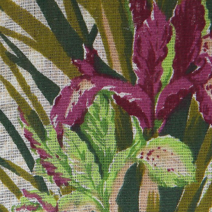 Постельное бельё 2 сп. ФЕЯ Ирисы зел 134-2 , размер 175х210 см, 175х210 см, 70х70 см-2 шт.