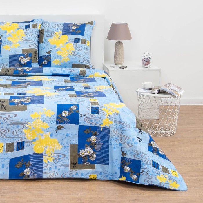 Постельное бельё 1,5 сп ФЕЯ "Листопад" (3816-1), 148х210 150х210 70х70 - 2 шт, бязь 105 гр/м