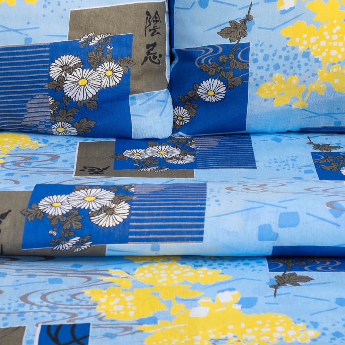 Постельное бельё 1,5 сп ФЕЯ "Листопад" (3816-1), 148х210 150х210 70х70 - 2 шт, бязь 105 гр/м