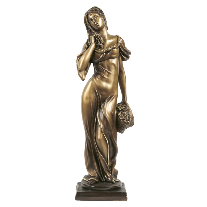 Статуэтка "Дама с корзиной"