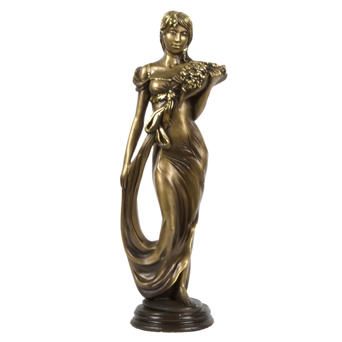 Статуэтка "Дама с цветами"