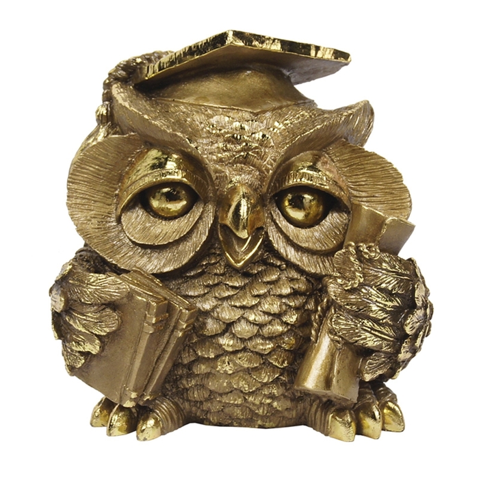 Статуэтка "Учёная сова"