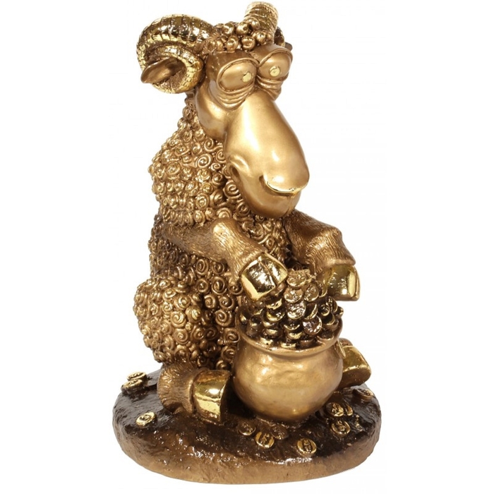 Статуэтка "Овен на деньгах"