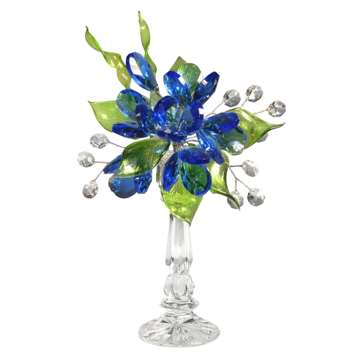 Цветочная композиция со стразами "Букет" DS