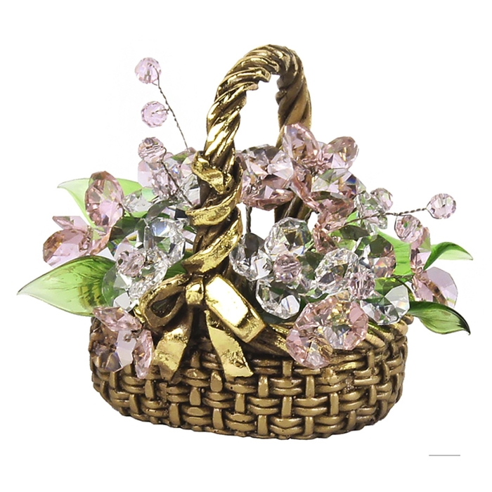 Корзина с хрустальными цветами, ROS