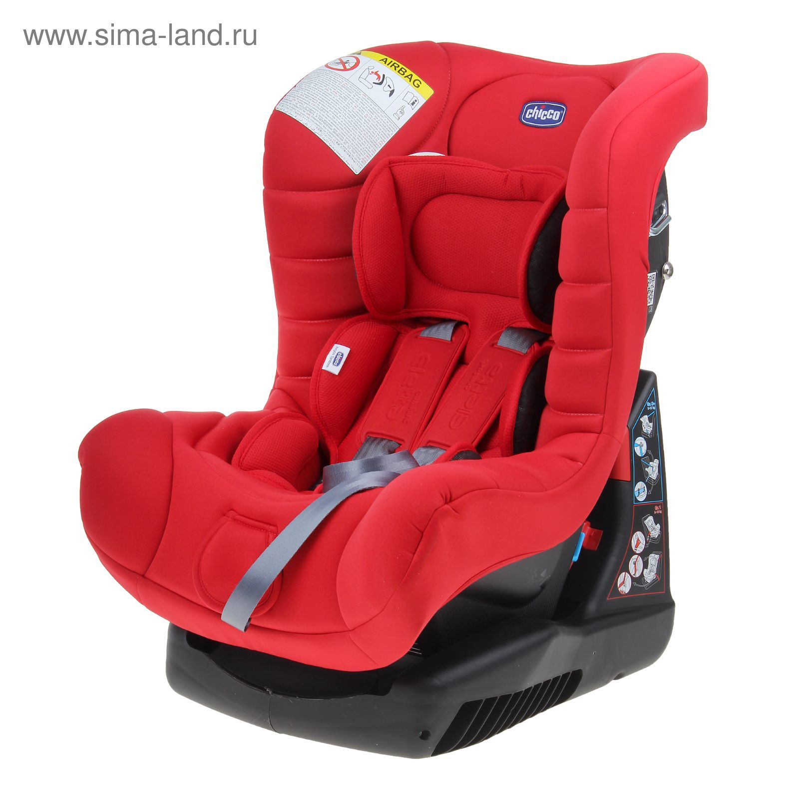 автомобильное детское кресло chicco eletta