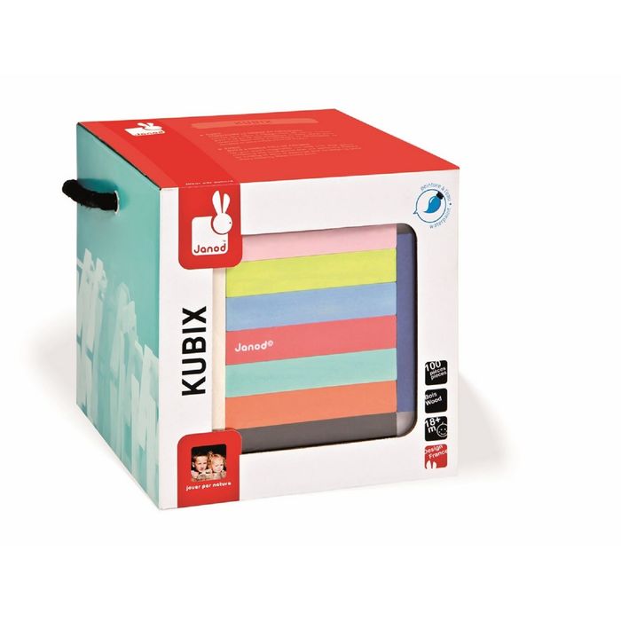 Конструктор "Разноцветные планки", 100 элементов