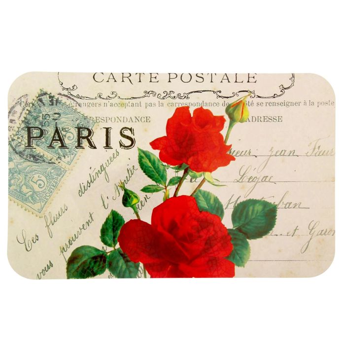 Салфетка сервировочная 26х41 см "Открытка", ПВХ