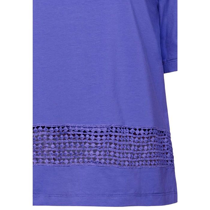 Футболка женская, размер XS, цвет лиловый