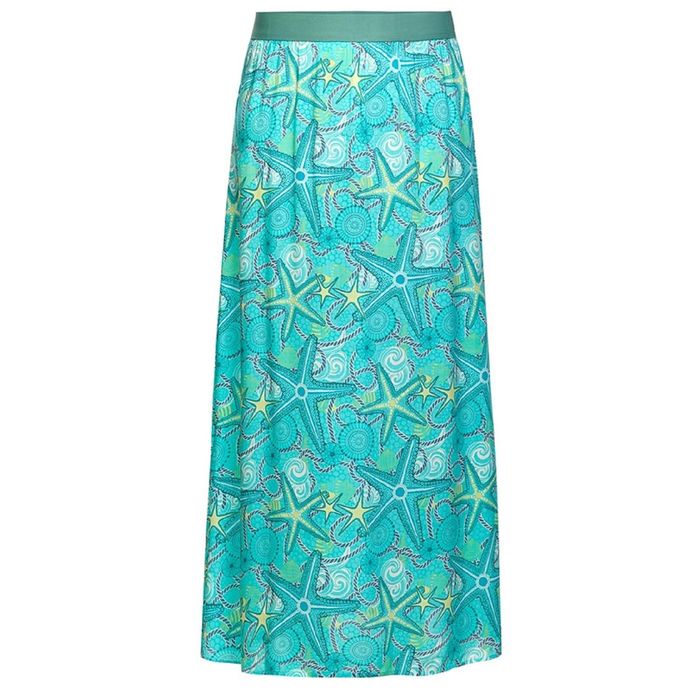 Юбка женская, размер XS, цвет бирюза