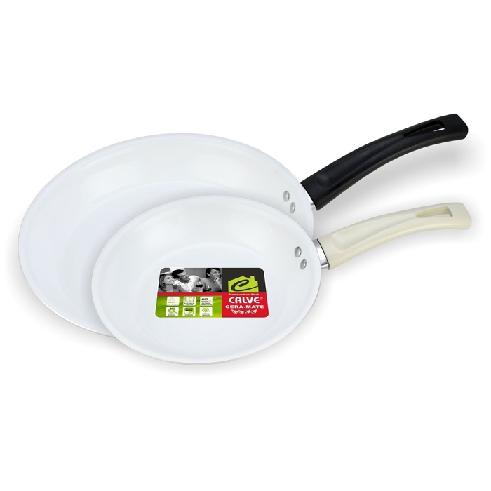 Набор сковородок CALVE, 2 предмета: d=20 см, d=26 см , без крышки, с керамическим покрытием