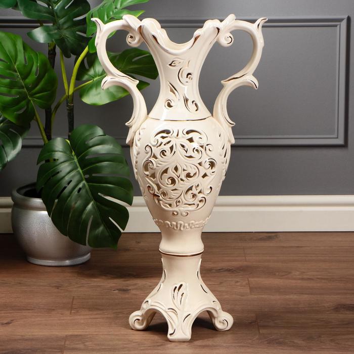 Ваза напольная "Монро" резка